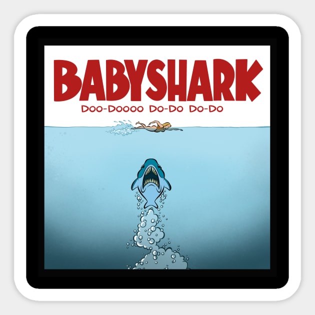 Baby Shark Doo-doooo do-do do-do Sticker by westinchurch